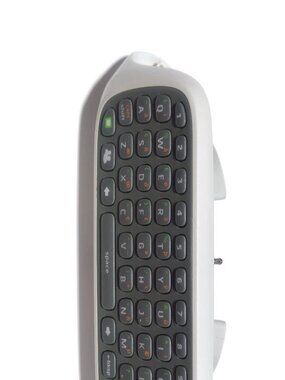 Microsoft Xbox 360 OEM Controller Chatpad Keyboard Attachment - White *Genuine*